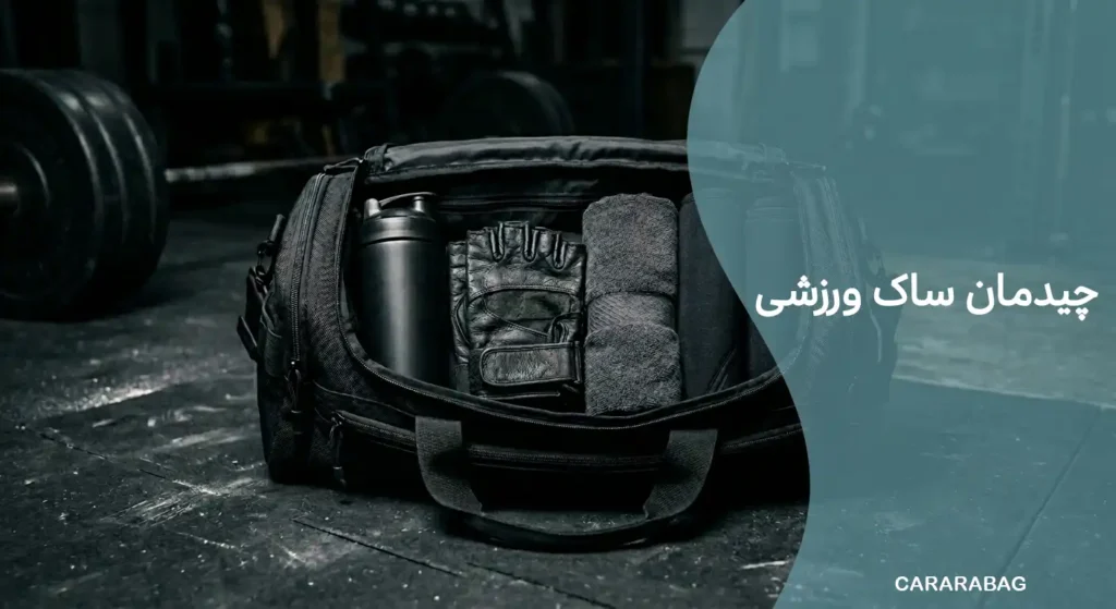 چیدمان ساک ورزشی