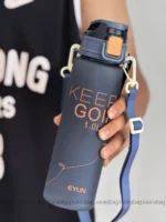 قمقمه وارداتی بند دار مدل ایون Keep Going