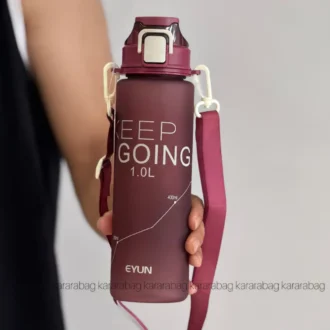 خرید قمقمه وارداتی بند دار مدل ایون Keep Going