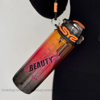 قمقمه نی دار 900ml کد 3096